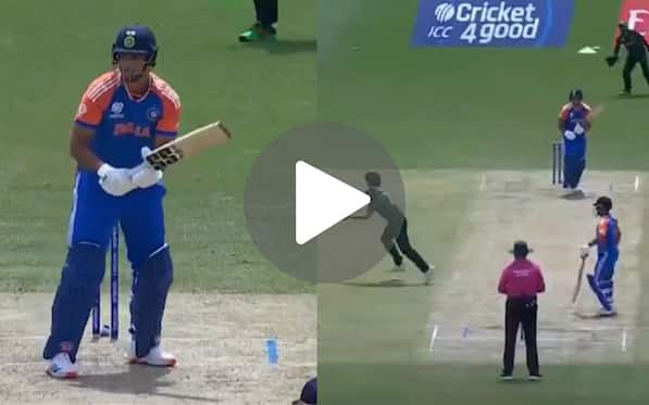 [Watch] Naseem Shah Turns Killer Again As He Shuts Down India With Caught & Bowled Of Dube
